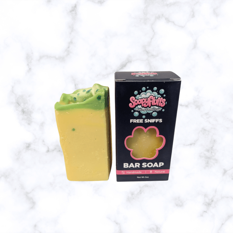 Pineapple Whip Tallow Soap - Tropical Scented & Coconut - Free Moisturizing Bar - Soap - Custom Crafting Alliance, LLC