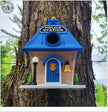 Police Station Birdhouse – Fun Law Enforcement Birdhouse for Garden or Home Decor - Bird House - Custom Crafting Alliance, LLC