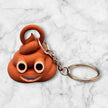 Poop Emoji Keychain – Perfect for Keys, Bags, and Backpacks - Keychain - Custom Crafting Alliance, LLC