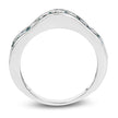 2.25 Carat Genuine Blue Topaz .925 Sterling Silver Ring