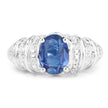 1.40 Carat Genuine Kyanite .925 Sterling Silver Ring