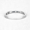 0.20 Carat Genuine Blue Diamond .925 Sterling Silver Ring