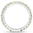 0.91 Carat Genuine Peridot .925 Sterling Silver Ring
