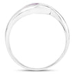 0.54 Carat Genuine Amethyst .925 Sterling Silver Ring