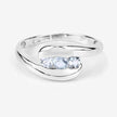 0.74 Carat Genuine Blue Topaz .925 Sterling Silver Ring