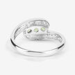 0.56 Carat Genuine Peridot .925 Sterling Silver Ring
