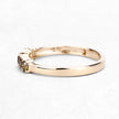 0.46 Carat Genuine Yellow Diamond 14K Yellow Gold Ring (I1-I2)