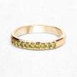0.27 Carat Genuine Yellow Diamond 14K Yellow Gold Ring (SI1-SI2)