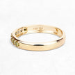 0.27 Carat Genuine Yellow Diamond 14K Yellow Gold Ring (SI1-SI2)