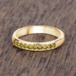 0.27 Carat Genuine Yellow Diamond 14K Yellow Gold Ring (SI1-SI2)