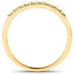 0.27 Carat Genuine Yellow Diamond 14K Yellow Gold Ring (SI1-SI2)