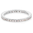 0.57 Carat Genuine Champagne Diamond .925 Sterling Silver Ring