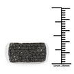 1.21 Carat Genuine Black Diamond .925 Sterling Silver Ring