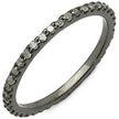 0.60 Carat Genuine TLB Diamond .925 Sterling Silver Ring
