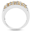 3.08 Carat Genuine Citrine .925 Sterling Silver Ring