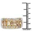 3.08 Carat Genuine Citrine .925 Sterling Silver Ring