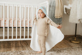 Rainbow Hooded Baby Towel - Hooded Towels - Custom Crafting Alliance, LLC
