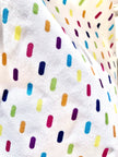 Rainbow Sprinkles Summer Weekender Tote - Custom Crafting Alliance, LLC