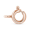 18K Rose Gold 3/8 Cttw Black and White Diamond Ball with Filigree Heart and Cluster Design 18
