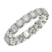 Round Cut Lab Grown Diamond Eternity Ring in 14k White Gold (2 cttw FG/VS2) - Rings - Custom Crafting Alliance, LLC