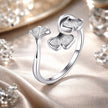 S925 Oxidized Silver 0.2 cm Ring - Rings - Custom Crafting Alliance, LLC