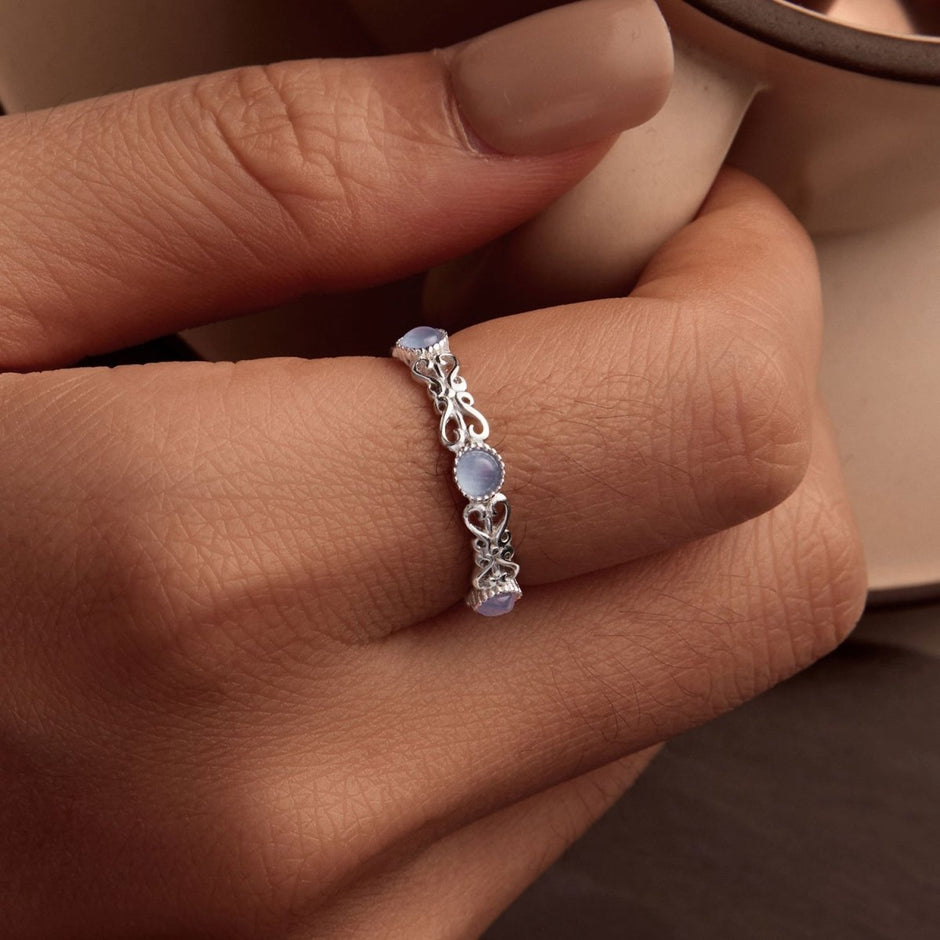 S925 Sterling Silver 4mm Plated Platinum Ring for Women Size 6.0 - Rings - Custom Crafting Alliance, LLC