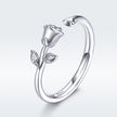 S925 Sterling Silver Plated Platinum Ring for Women - Rings - Custom Crafting Alliance, LLC