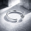 S925 Sterling Silver Plated Platinum Ring for Women - Rings - Custom Crafting Alliance, LLC