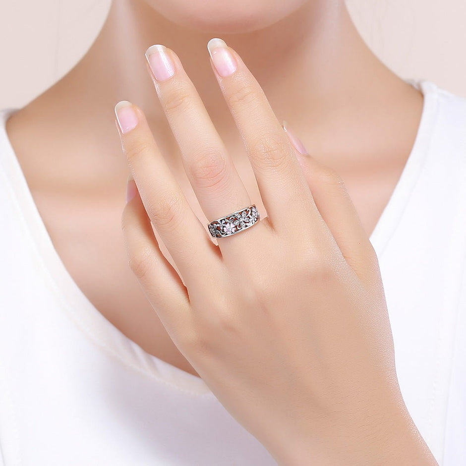 S925 Sterling Silver Ring Size 6.0 - Rings - Custom Crafting Alliance, LLC