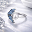 S925 Sterling Silver Ring with Unique Design - Rings - Custom Crafting Alliance, LLC