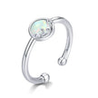 S925 Sterling Silver Slim Band Ring for Women - Rings - Custom Crafting Alliance, LLC