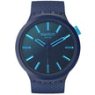 Swatch Men's Big Bold Essentials Indigo Glow