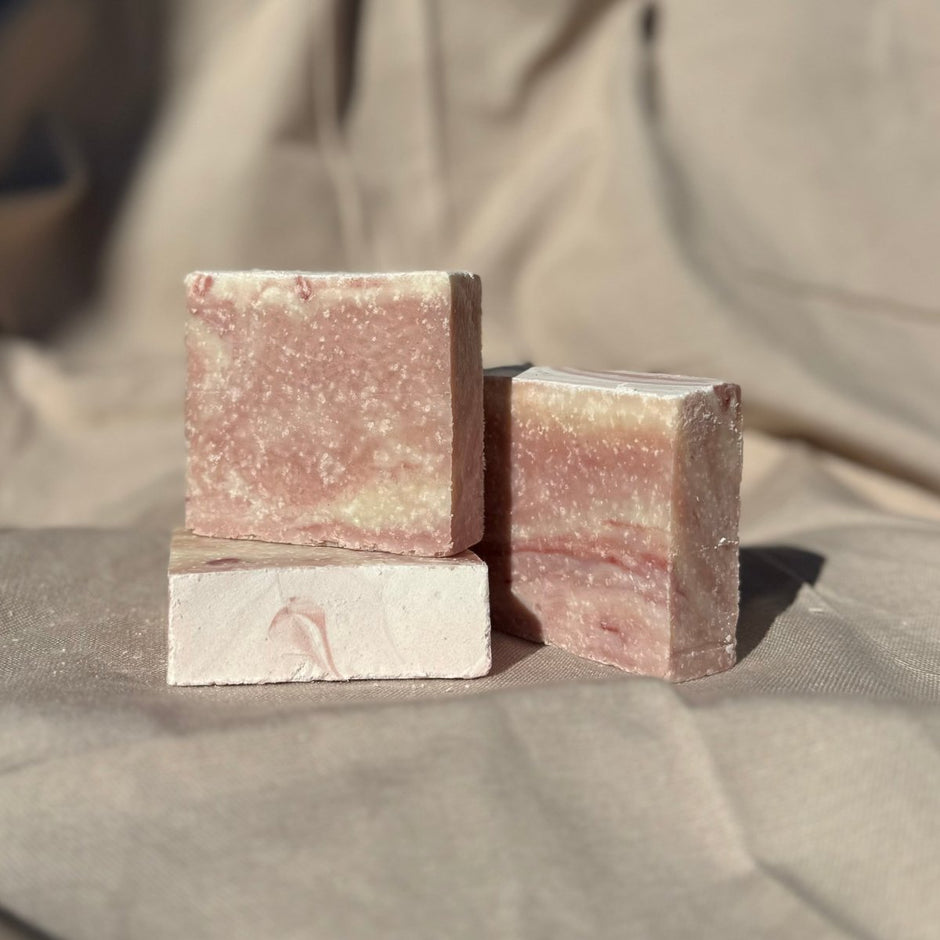 Sea Salt + Rosemary Exfoliating Bar - Bar Soap - Custom Crafting Alliance, LLC