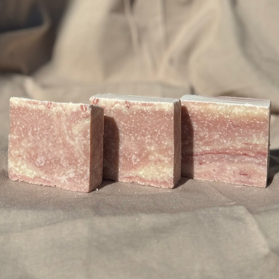 Sea Salt + Rosemary Exfoliating Bar - Bar Soap - Custom Crafting Alliance, LLC