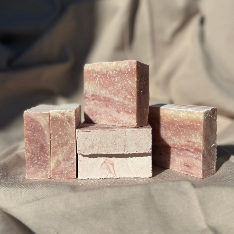 Sea Salt + Rosemary Exfoliating Bar - Bar Soap - Custom Crafting Alliance, LLC