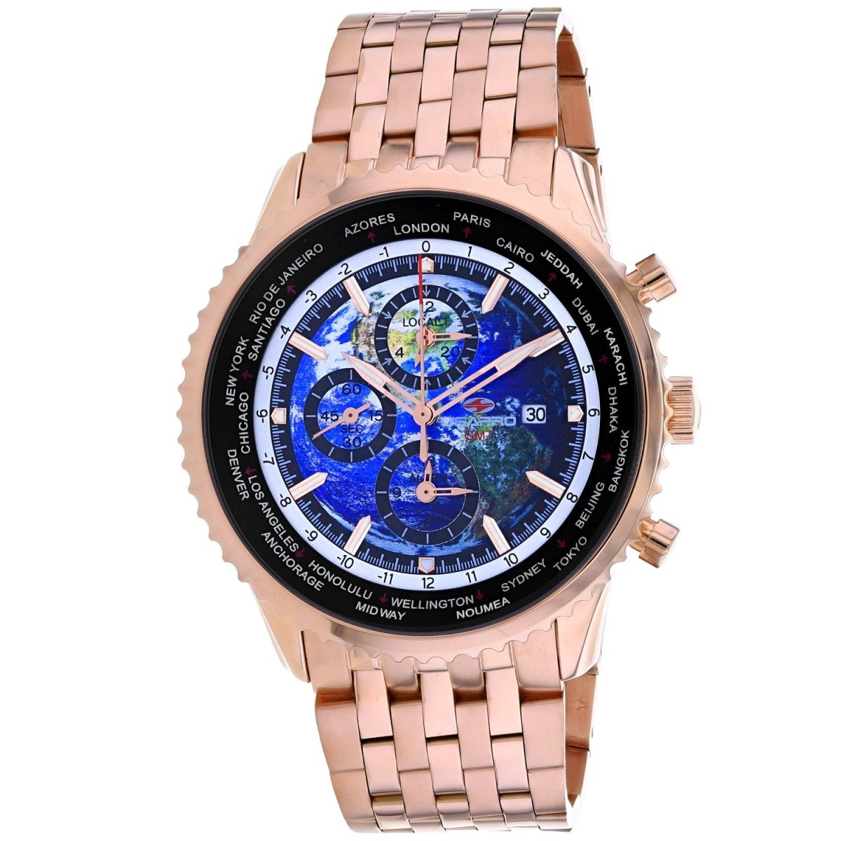 Seapro Men's Meridian World Timer GMT - Watches - Custom Crafting Alliance, LLC