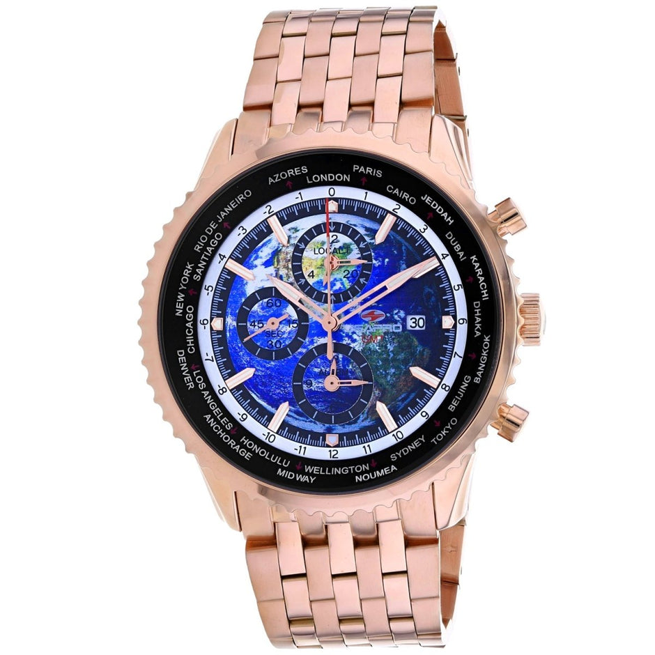 Seapro Men's Meridian World Timer GMT - Watches - Custom Crafting Alliance, LLC