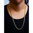 Semi-Solid 14K Yellow Gold 4.5mm Miami Cuban Chain Necklace - Unisex Chain - 22 Inches - Necklaces - Custom Crafting Alliance, LLC