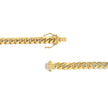 Semi-Solid 14K Yellow Gold 6.1mm Classic Miami Cuban Chain Necklace - 22 Inches - Necklaces - Custom Crafting Alliance, LLC