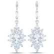 19.18 Carat Genuine Blue Topaz .925 Sterling Silver 3 Piece Jewelry Set (Ring, Earrings, and Pendant w/ Chain)