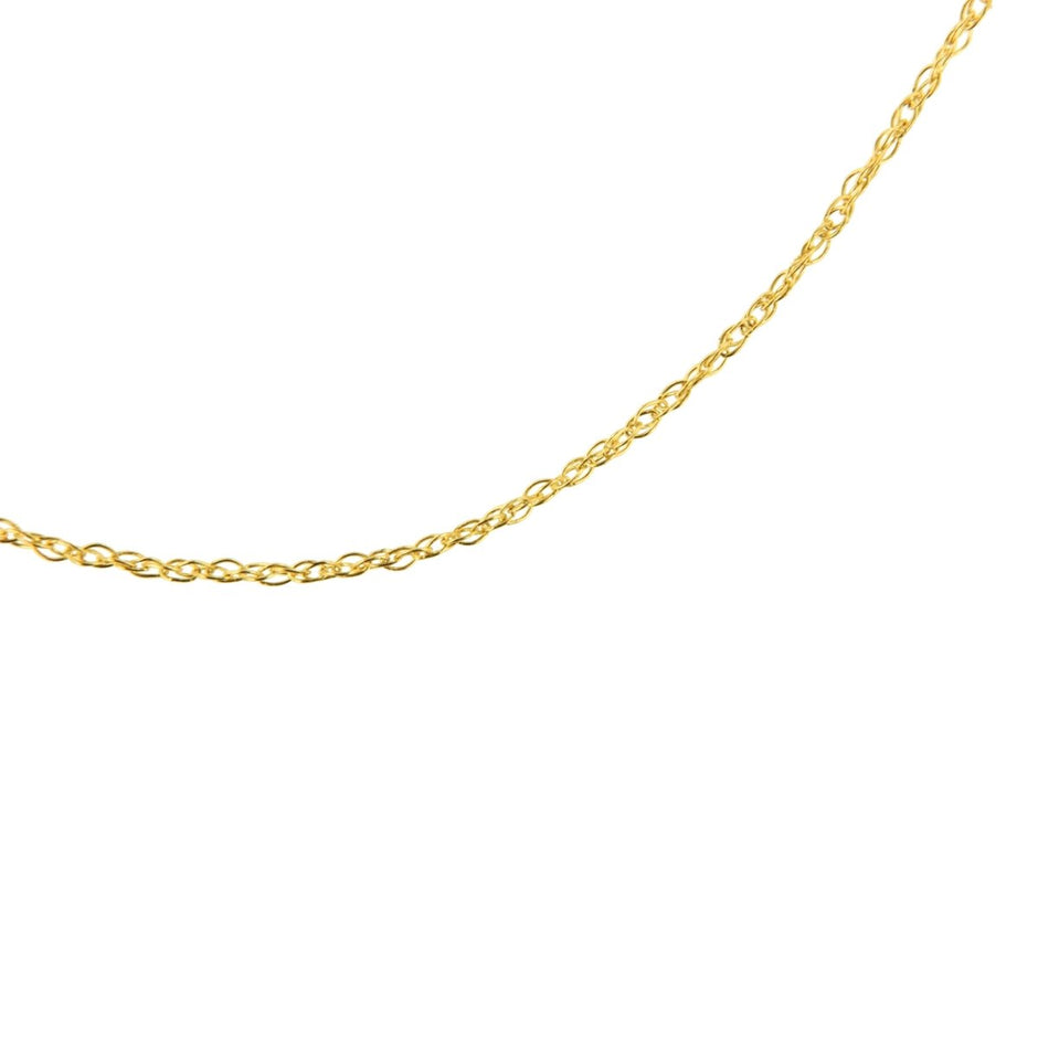 Solid 10K Yellow Gold 0.5mm Slim and Dainty Unisex 18