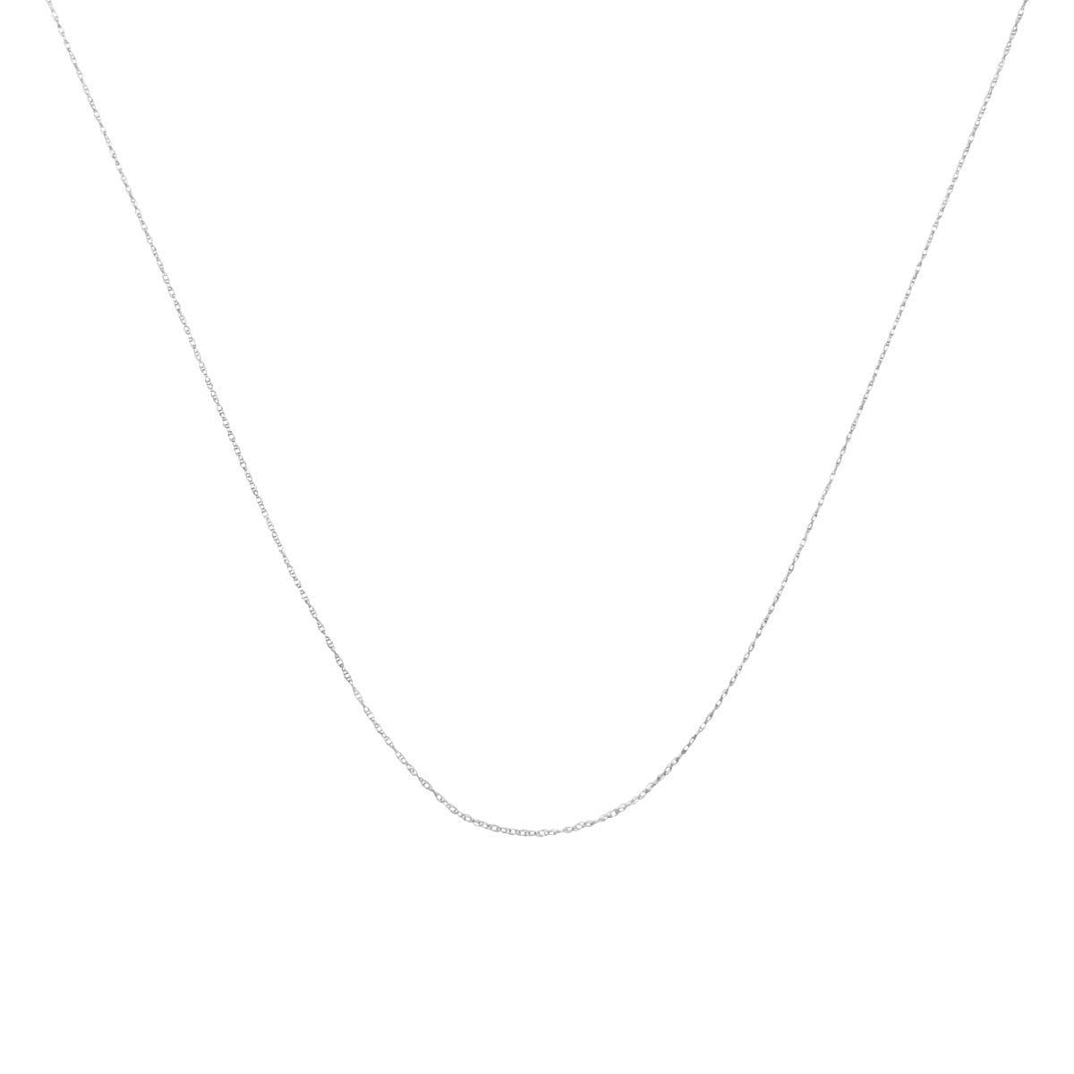 Solid 10K Yellow Gold 0.5mm Slim and Dainty Unisex 18