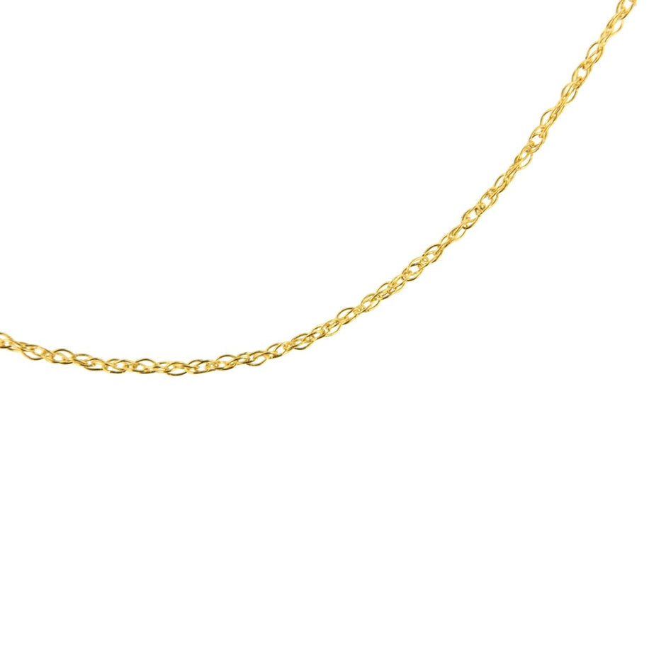Solid 10K Yellow Gold 0.5mm Slim and Dainty Unisex 18