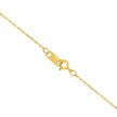Solid 10K Yellow Gold 0.5mm Slim and Dainty Unisex 18