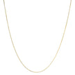 Solid 14K Yellow Gold 0.75mm Classic Box Chain Necklace. Unisex Chain - Size 16 Inches - Necklaces - Custom Crafting Alliance, LLC