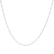 Solid 14K Yellow Gold 2.5mm Paperclip Chain Necklace Unisex 18