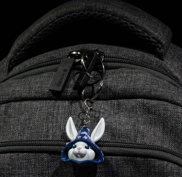 Spooky and Stylish Accessory Keychain – Enchant Your Everyday Essentials - Keychain - Custom Crafting Alliance, LLC