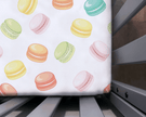 Sweet Macarons 3 - Piece Bundle Set - Crib Sheet - Custom Crafting Alliance, LLC