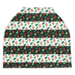 Trees & Holly Car Seat Cover, Nursing Cover for Christmas Baby - Baby & Toddler Car Seat Accessories - Custom Crafting Alliance, LLC