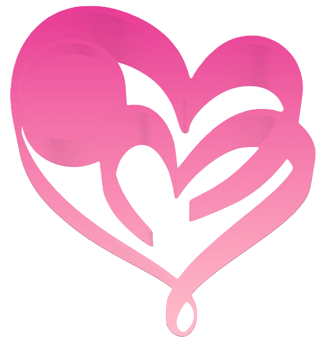 Two Hearts, One Glow Candle Holder - Custom Made to Order in Red and 12 Other Colors - Candle Holder - Custom Crafting Alliance, LLC